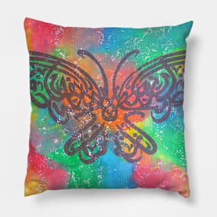 Nur ala Nur – Rainbow Butterfly effect Pillow