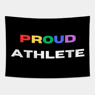Proud athlete Tapestry
