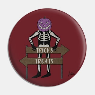 trick threat Pin