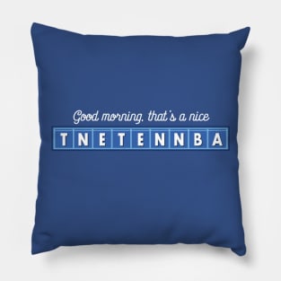 Good morning, that's a nice tnetennba. Pillow