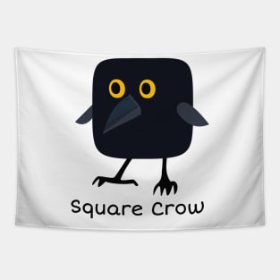 Square Crow Tapestry