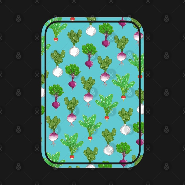 Root vegetable pattern by mailboxdisco