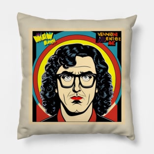 Yankovic Vintage Vinyl Album Cover Art Pillow