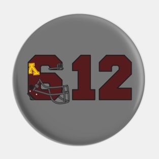 612 Minnesota Pride Pin