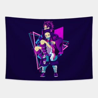 kimetsu no yaiba - Tanjiro and Nezuko Tapestry