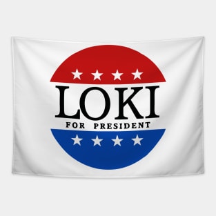 loki for president Tapestry