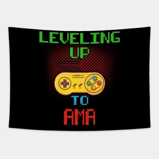 Promoted To AMA T-Shirt Unlocked Gamer Leveling Up Tapestry