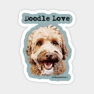 Doodle Dog Love Magnet