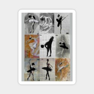 9 dance steps Magnet