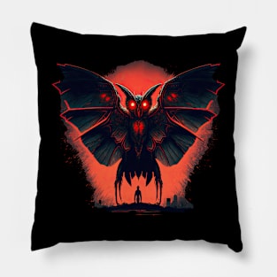 Mothman upside down Pillow