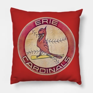 Erie Cardinals Baseball Pillow