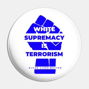 Black Lives Matter (Blue) Pin