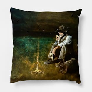 The Cowboy Shaman Pillow