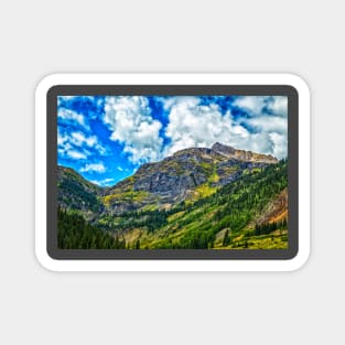 San Joaquin Ridge San Juan Mountains Ophir Colorado Magnet