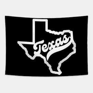 Texas State Map Tapestry