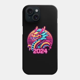 YEAR OF THE DRAGON 2024 CUTE 80'S VIBE Phone Case