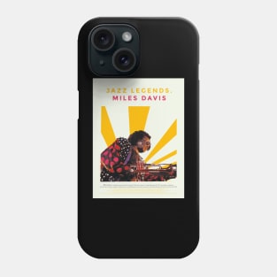 Miles Davis - The Jazz Artistry  Jazz Legends Phone Case