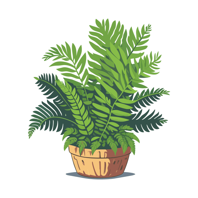 Potted Fern by SpriteGuy95