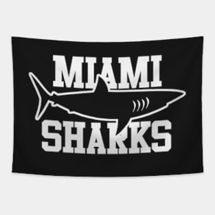 Miami Sharks Tapestry