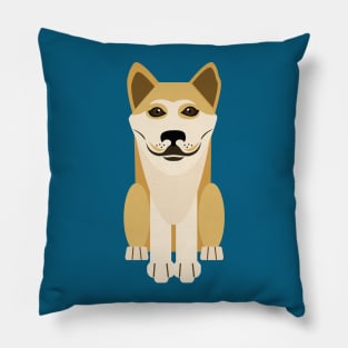 Hachiko vector Pillow