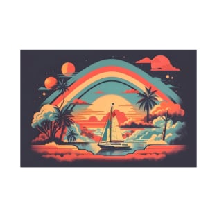 retro vintage art T-Shirt