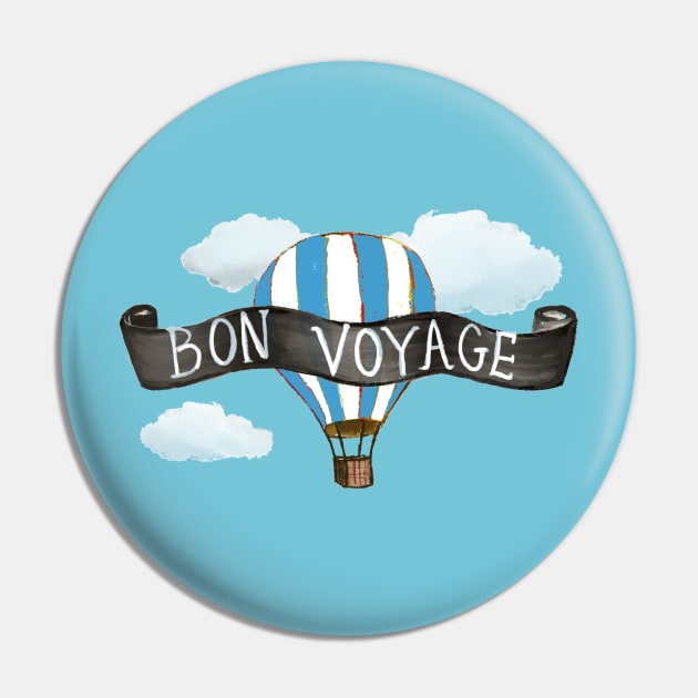 Bon voyage Pin by CoteCreation