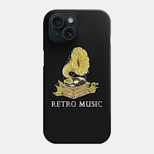 retro music Phone Case