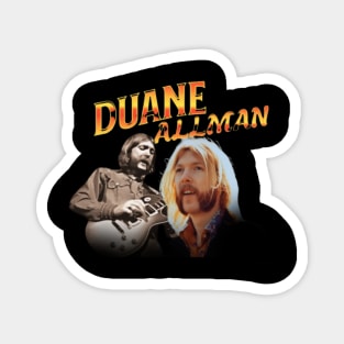 Duane Allman retro style Magnet