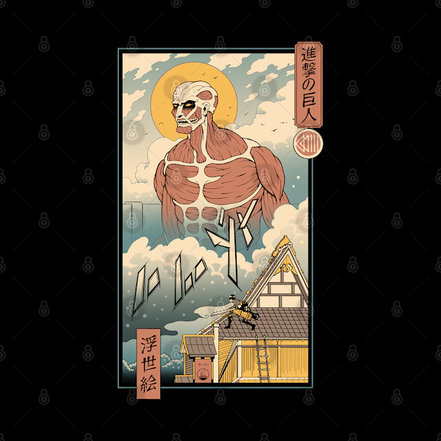 Titan In Edo - Anime And Manga - Phone Case