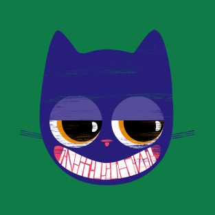 Ete the purplish cat and his sly look T-Shirt