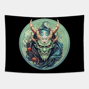 Hannya Ghost Samurai Tapestry