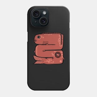 The Ancient Square Fish Phone Case