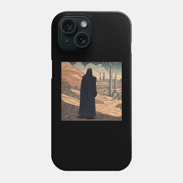 A shadow in Eden Phone Case by Shadow Clothes