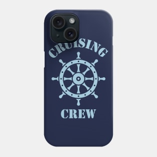 Cruising Crew (Crew Complement / Ship’s Wheel / Skyblue) Phone Case