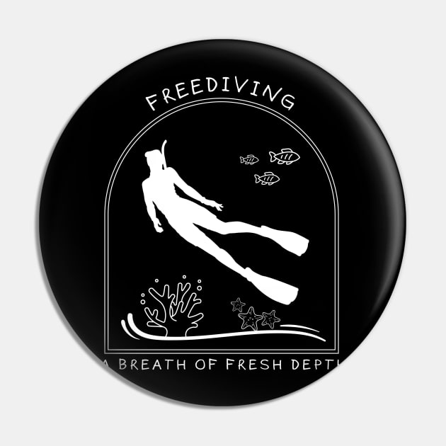 Freediving - A Breath of Fresh Depth| Freediving | Freediver | Ocean lover | Diver | Apnea Pin by Punderful Adventures