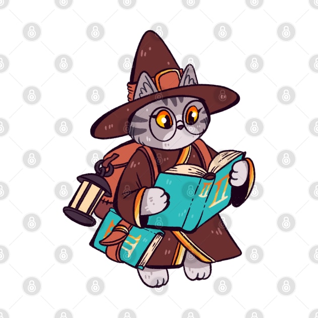 DnD Cats - Wizard by nomsikka