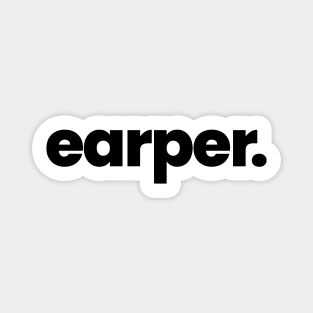 Earper. Black - Wynonna Earp Magnet