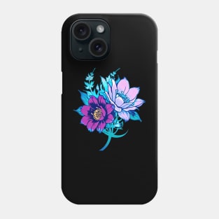 Cyberpunk Flowers Phone Case