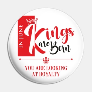 June Birthday King Pin