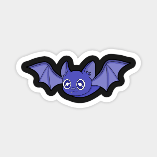 Funny cute Blue Bat Gift Magnet