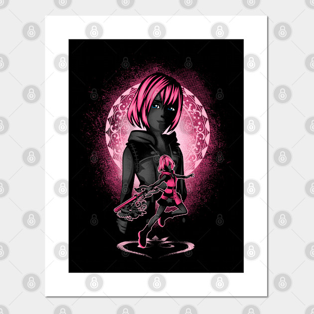 Princess Of Heart Kairi Kingdom Hearts 3 Posters And Art Prints Teepublic Uk