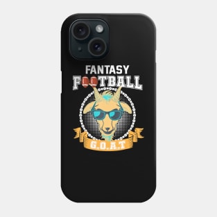 Fantasy Football Champion Goat Phone Case