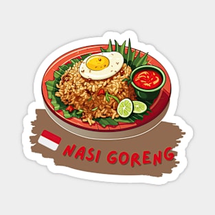 Nasi Goreng | Traditional Indonesian food Magnet