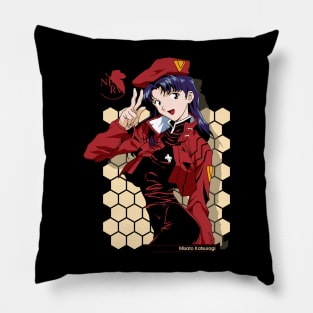 Misato Katsuragi - Neon Genesis Evangelion - Commander's Grace Pillow