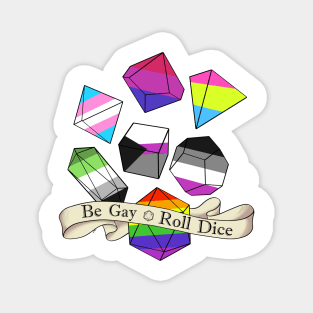 Dnd Dice for All! Magnet