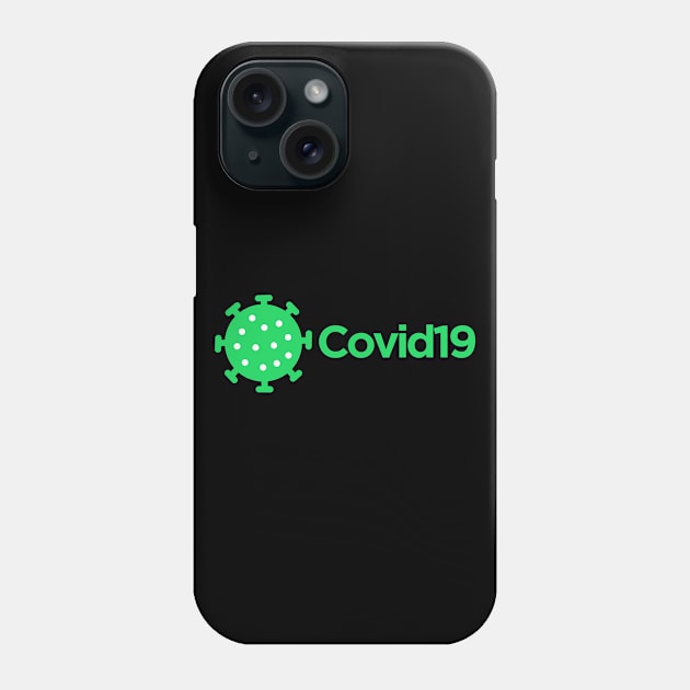 Covid 19 Spotify Style Phone Case by boyznew