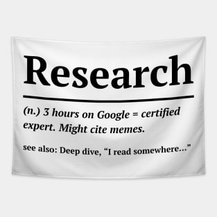 Research Definition Tapestry