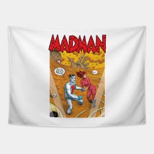 MADMAN & JOE oot & aboot! Tapestry