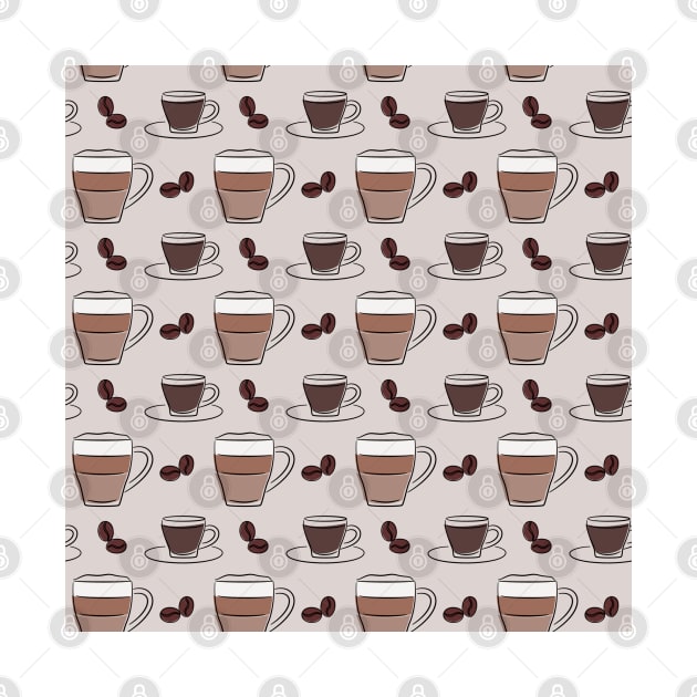 Coffee Pattern 3 by BrewBureau