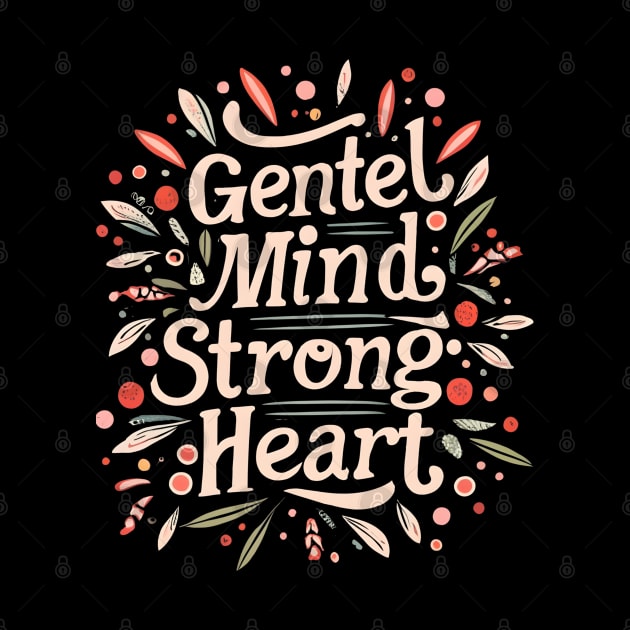 Gentle Mind Strong Heart by NomiCrafts